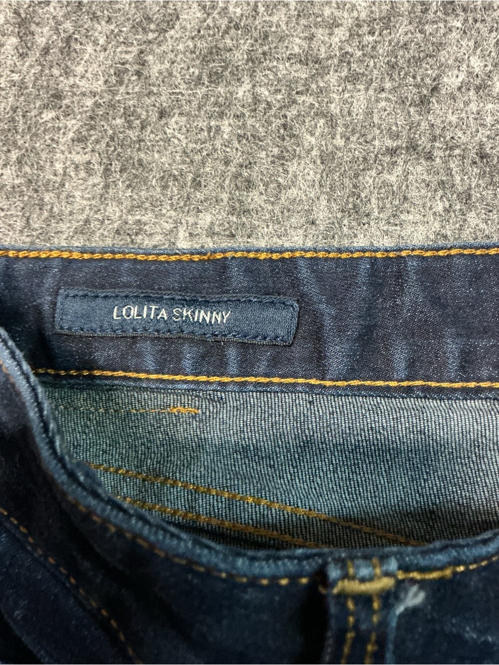 Lucky Brand Hayden Skinny Jeans Women’s Size 2/26 Dark Wash Denim - Picture 5 of 11
